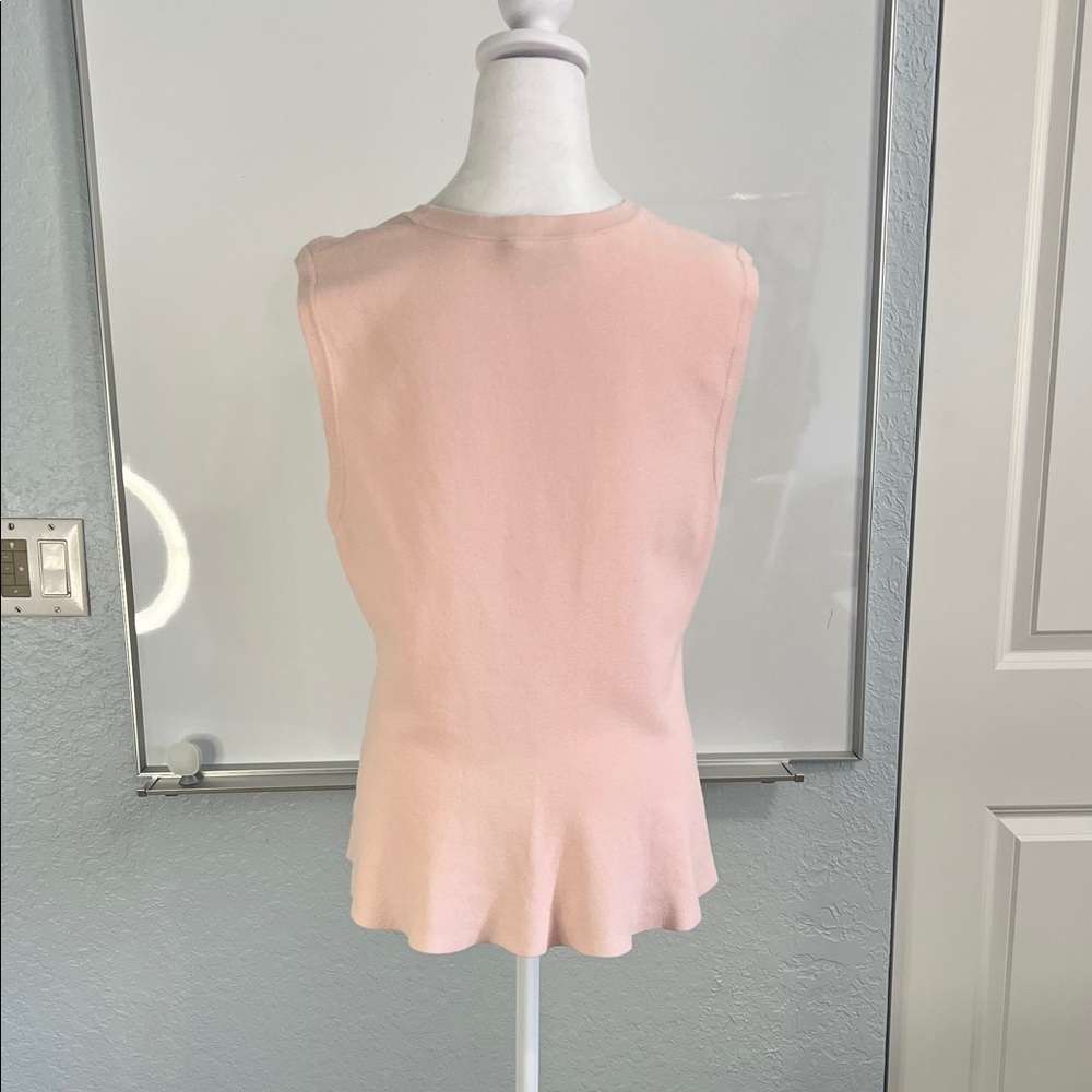 Ann Taylor Blush Pink Sleeveless Tank Top - Picture 3 of 12
